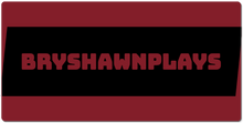 bryshawnplays XXL Gaming Mousepad