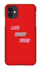 Late Night Vibes iPhone Case