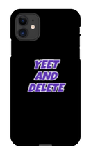 blade442211 yeet and delete iPhone Phone Cases