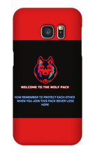 the wolf pack  Samsung Phone Cases