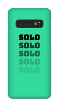 Fading Solo Text Samsung Phone Cases