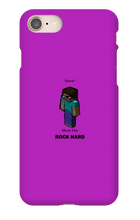 Rock hard iPhone Phone Cases