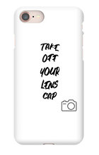 dontforgettotakeoffyourlenscap iPhone Phone Cases