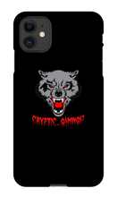 Cryptic's Dark Wolf iPhone Cases