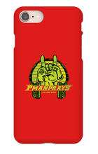PmanPrays Green Logo iPhone Case