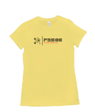 P2EGG Ladies Chest Logo T-shirt Light