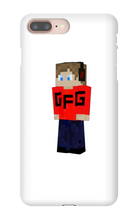 Gaming For Greatness Minecraft Skin iPhone Case