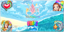 h2oQueen Logo XXL Gaming Mousepad