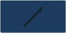 knockoutknight_ XXL Gaming Mousepad