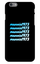 mannie1973 iPhone Phone Cases