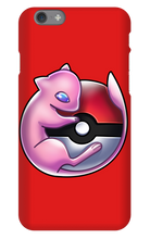 Mew on Pokeball IPhone Cases