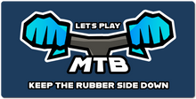 XXL Gaming Mousepad - Keep The Rubber Side Down