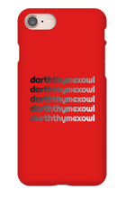 darththymexowl iPhone Phone Cases