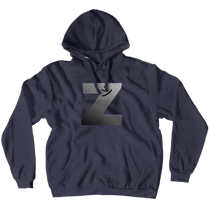 Zinc’s hoodie with grey logo