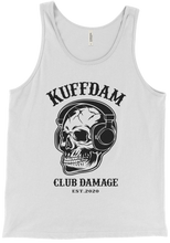 Club Damage Tank Top Black Skull
