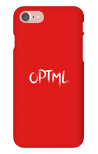 White Optimal iPhone Cases