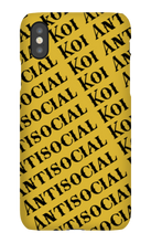 Antisocialkoi Iphone case