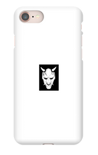 Black & White Oni Mask iPhone Case