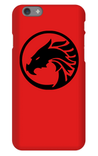 QcDragonz iPhone Phone Cases Black Logo