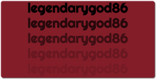 legendarygod86 XXL Gaming Mousepad