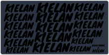 custom made mousepad for twitch.tv/k1elan