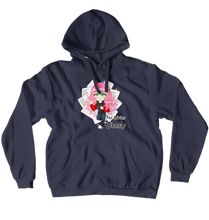 Lyra Chibi No-Zip Hoodies (Design by cloudrabbit_)