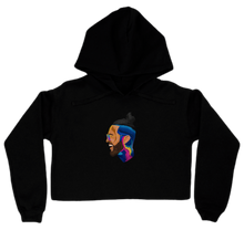 Lovaboi Comic Face Women Cropped Hoodie