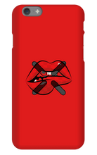 Hitmarker on the Lips iPhone Phone Cases