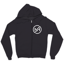 White Logo Nameless Zip