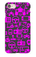 LMY gamer purple iPhone Phone Cases