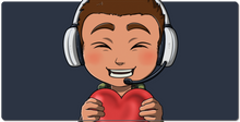 Dazzy Love XXL Gaming Mousepad