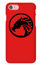 QcDragonz iPhone Phone Cases Black Logo