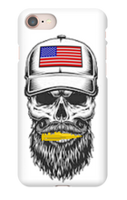Bite The bullet IPhone Case - American Flag