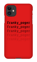 franky_poger iPhone Phone Cases