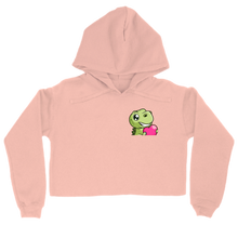 Women Cropped Hoody Love