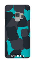 REBEL Cyan Samsung Case