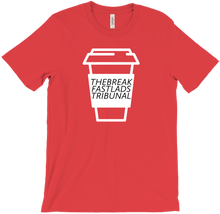 Breakfast Lads Coffee Cup T-Shirt (White Cup)