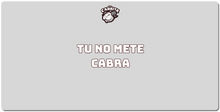 Alfombrilla tu no mete cabra