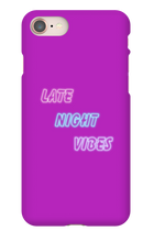 Late Night Vibes iPhone Case