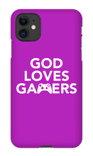 God Loves Gamers iPhone Case
