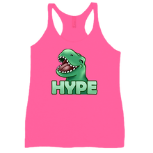 dinoHype womens racerback