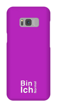 Bin ich Normal Samsung Cases Dunkel Unten