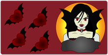 Vampire w/ Bat Wings XXL Gaming Mousepad