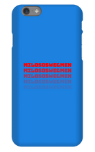 MILOSOSWEGMEN Iphone case (Red)