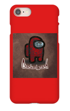 cracked__zach iPhone Phone Cases