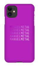 manuelmetal iPhone Phone Cases