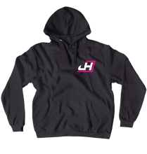 Pink/White Hoodies (No-Zip/Pullover)