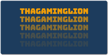 thagaminglion XXL Gaming Mousepad