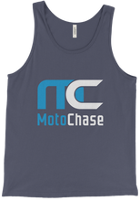 MotoChase White Logo Tank Top