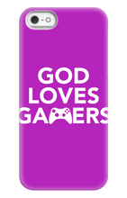 God Loves Gamers iPhone Case